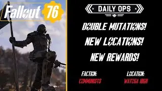 Fallout 76: DAILY OPS - 09.11.2021 - Back to School for Double the Punishment!