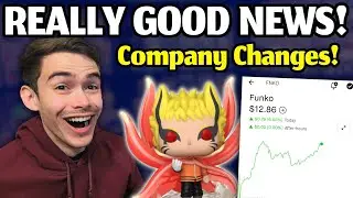 REALLY Good News For Funko Pop Collectors! | Increasing Stock Price | Company Changes In Effect