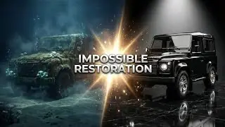 ASMR Underwater 4x4 Restoration | Rusted Car Pulled From Ocean to Pristine 4x4