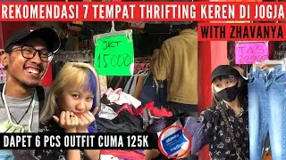 7 TEMPAT THRIFTING KEREN DI JOGJA WITH @Zhavanya
