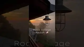 Beautiful view 😍 at Rock Village, Kedah 🇲🇾 8 April 2023, 6:52am #rockvillage #naturelovers #misty