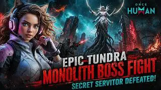 Once Human: Epic Tundra Monolith Boss Fight &ndash; Secret Servitor Defeated!