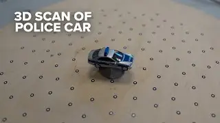 3D Scan of toy police car!