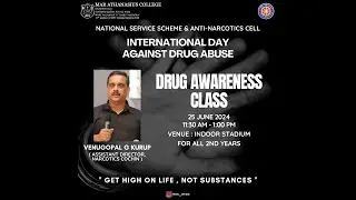 NSS & Anti-Narcotics Cell of MAC | International Day Against Drug Abuse