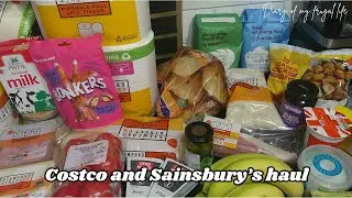 Costco and Sainsbury's haul on a budget
