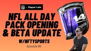 My First NFL All Day Pack Opening & Beta Updates #nflallday