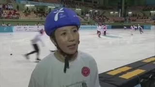Yang Yang takes part in Special Winter Olympics