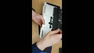 Water damaged touch pad recovery. Apple A1466 track pad chemical cleaning