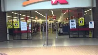 Frackville Mall - Kmart Closing Storefront
