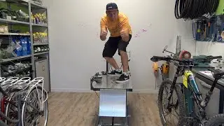 VI PRESENTO IL MIO NUOVO BANCO DA LAVORO PER BICI. FANTASTICO!