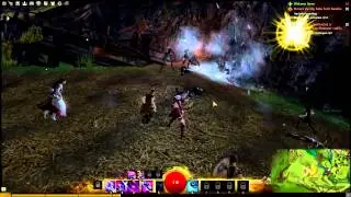 Balanced Settings on HP DV7 Laptop, Gameplay - Guild Wars 2