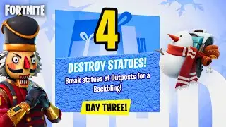Destroy CRACKSHOT Statues! (Operation: Snowdown) Day 4 Challenge GUIDE! Statue Locations EASY!