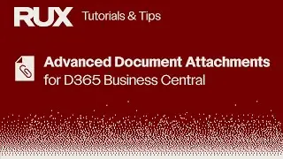 Advanced Document Attachments for D365 Business Central