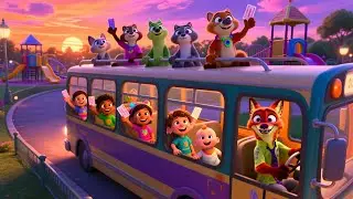 Wroom Wroom Bus Ride 🚌💨🍼 | Kids Fantasy Song | Learn Gentle Travel and Happy Routines