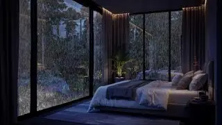 End Night Anxiety 😌 Rain Sound for Sleeping with Gentle Rain Ambience for Calm Dreams 🌧️😴