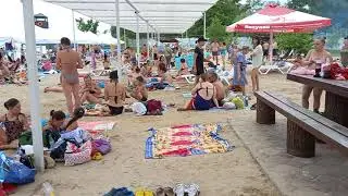 Херсон. Молодежный пляж. Где покупаться в Херсоне. Отдых на воде.