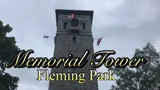The Memorial tower at Sir Sanford Fleming Park :) The scenic walk