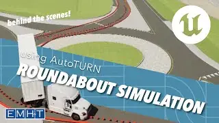 Roundabout Simulation - Using AutoTURN | Behind the Scenes