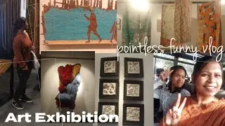 Jaipur Art week Exhibition at JKK || funny pointless vlog