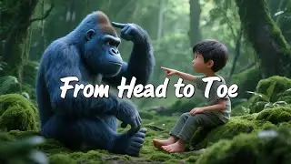 From Head To Toe Song | Sing Along | Kids Music Video |  Eric Carle Book