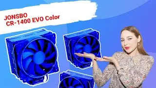 НИКС Компьютерный Супермаркет: видео про Кулер для процессора JONSBO CR-1400 EVO Color #2