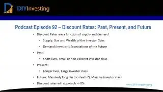 92 - Discount Rates: Past, Present, and Future