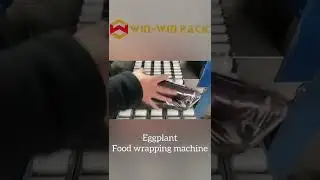 Superior Quality Fruit Food Film Heat Packing Food Wrapping Machine for eggplants