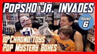 PopsKO Junior INVADES Chrono Toys 10 Mystery Boxes ROUND 6 !!