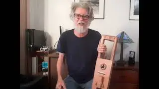 Tagelharpa from a fallen oak