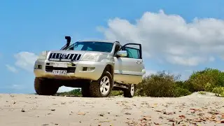 Day Trip to Woodgate Beach after rain