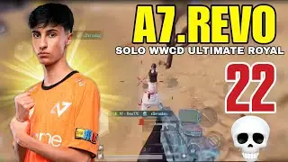 PUBG Mobile Brazil : A7.REVO 2025 PMGC Champion Solo WWCD Ultimate Royale Ep.511 @RevoFPS