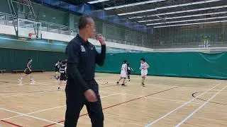 U10 seed basketball (白) 對 hoopdreams （藍） Q2