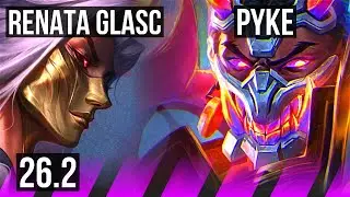 RENATA GLASC & Riven vs PYKE & Cassiopeia (SUP) | KR Challenger | 26.2