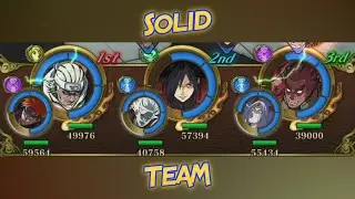 Naruto Blazing - PvP: Solid Team For Five Kage League #20