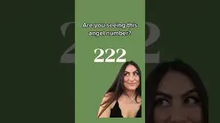 Видите ли вы ангельское число 222? ✨ #шорты