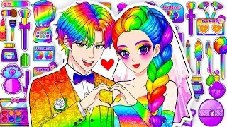 🍓Paper DIY🍓 KPOP DEMON HUNTERS Rumi & Jinu Colorful Skincare + Makeup + Fashion Blind Bag Unboxing