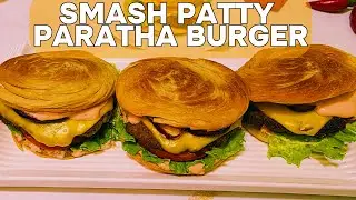 Бургер &laquo;Smash Patty Paratha&raquo; | Бургер &laquo;Dubai Viral Paratha Smash Patty&raquo;