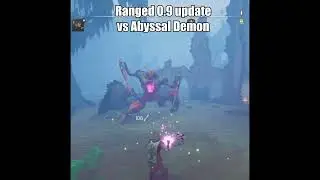 Ranged Update vs Abyssal Demon  #dragonwilds #runescape