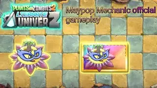 maypop mechanic official gameplay plants vs zombie 2 Alternatif universZ