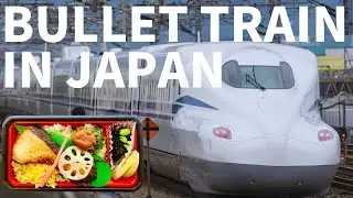 SHINKANSEN bullet train in Japan Nagoya to Tokyo #vlog