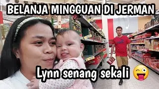 BELANJA KEPERLUAN DI JERMAN || BABY LYNN SENANG IKUT BELANJA 😊😊