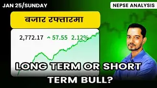 January 25 | Nepse Update | Stock Market Analysis by Ram Hari Nepal