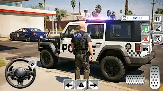 Police Prado Driving - Police Patrol Simulator -Chase Gangster Mafia - Cop Simulator Police Games 3D