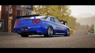 Top speed nissan skyline gtr R34 Rb 26 engine in carx street#games 