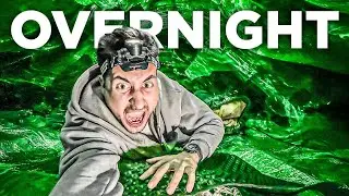 OVERNIGHT in stillgelegtem INDUSTRIEOFEN! ⚠️