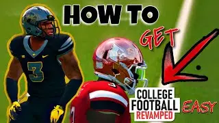 HOW TO GET THE COLLEGE FOOTBALL REVAMPED MOD // NCAA FOOTBALL 21