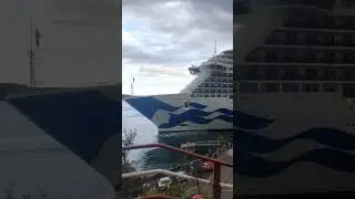 The Regal Princess playing love boat horn at Cobh. #cobh #regalprincess #loveboat