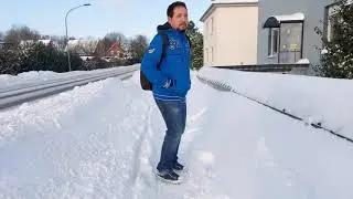 Checking the Snow-Covered Borgholzhausen | Just the Wellers