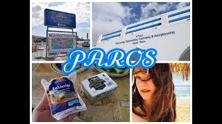 Paros Adası Dev VLOG - Yunan Adaları || Yemek, Alışveriş, Kültür