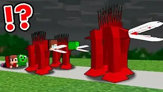 Mikey and JJ LIFE CYCLE to INFECTED SKY Evolution in Minecraft - Maizen !?